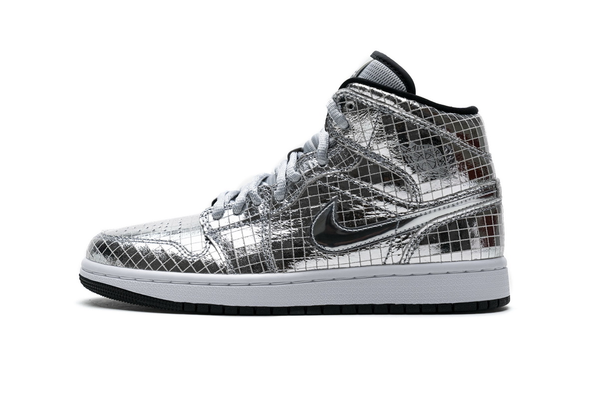 Air Jordan 1 Mid SE “Disco Ball” CU9304-001