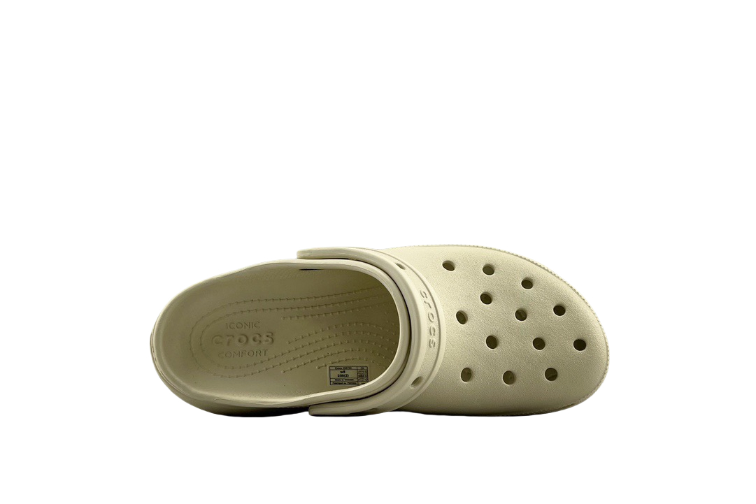 Crocs Classic Platform Clog Bone 206750-2Y2