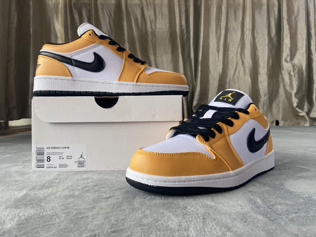 Air Jordan 1 Low Laser Orange  CZ4776-107
