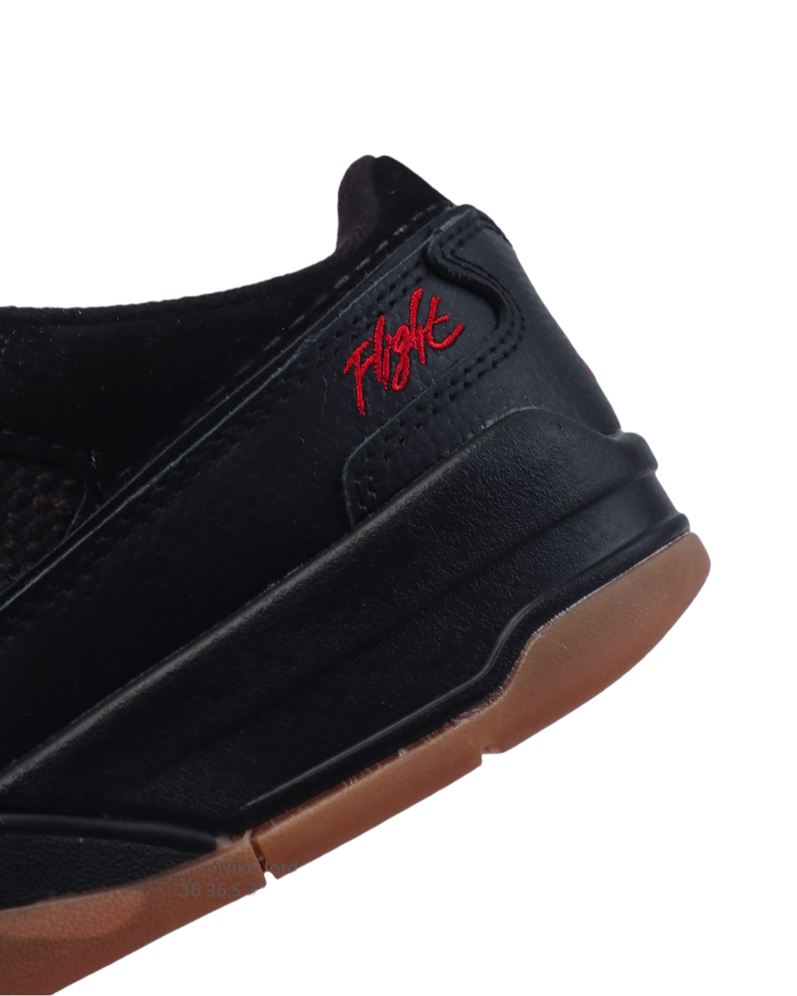 Decides War x Nike Jordan FLIGHT COURT ATE Black Red HF3255-003