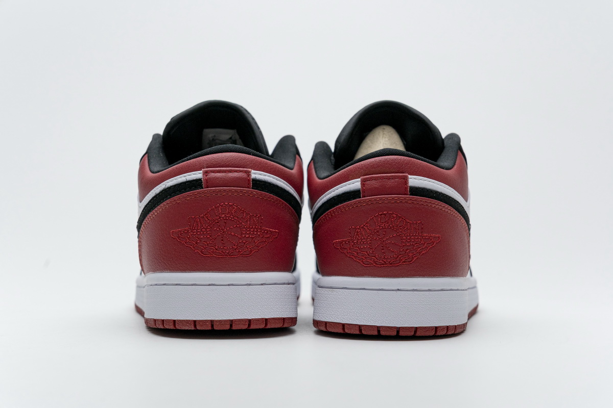 Air Jordan 1 Low Black Toe  553558-116