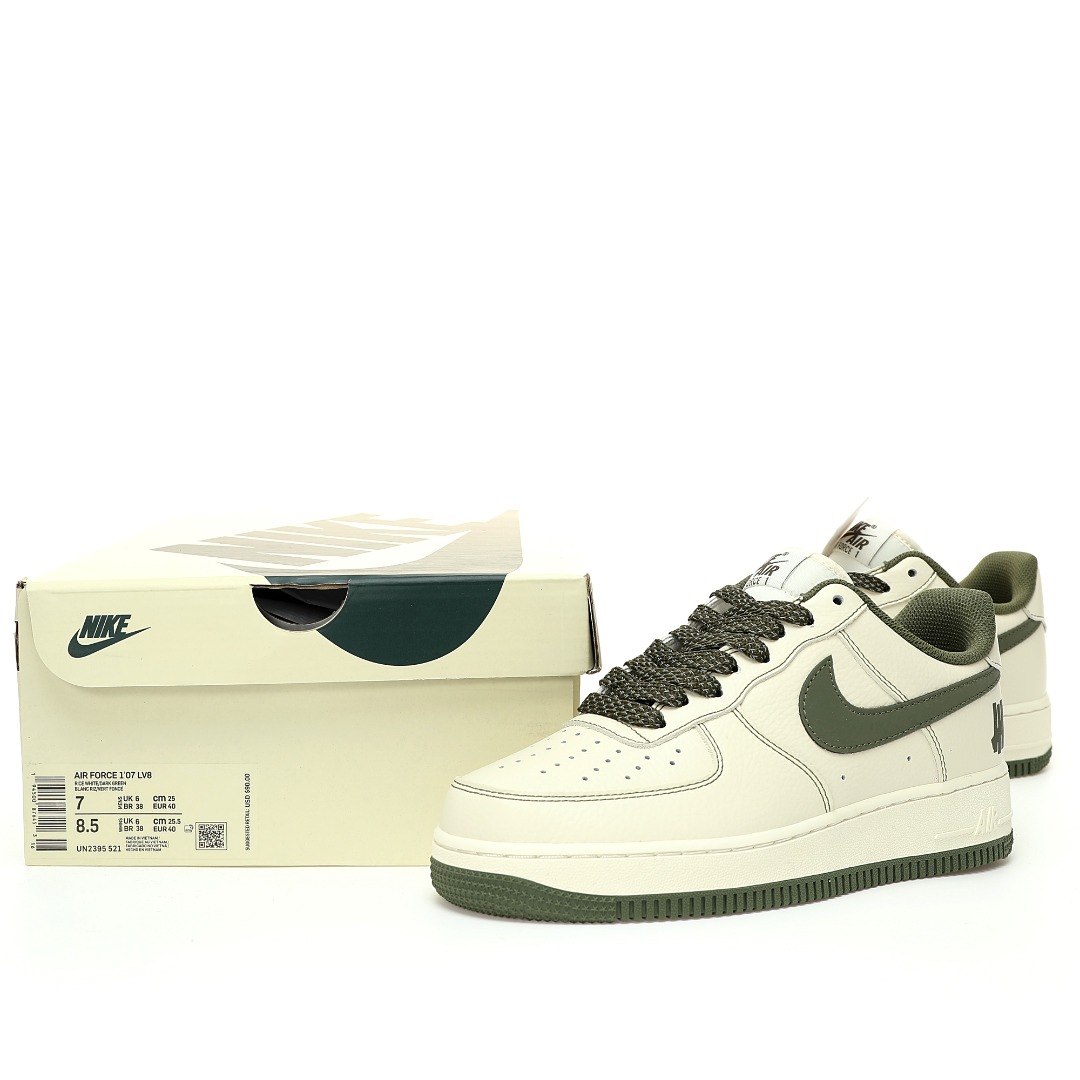 Undefeated x Nike Air Force 1 Low beigearmy green UN2395-521