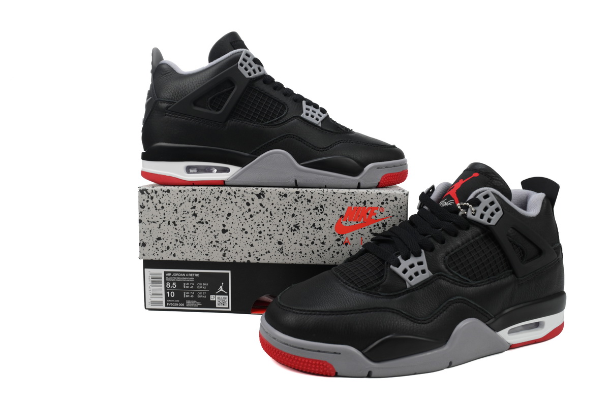 Jordan 4 Retro Bred Reimagined FV5029-006