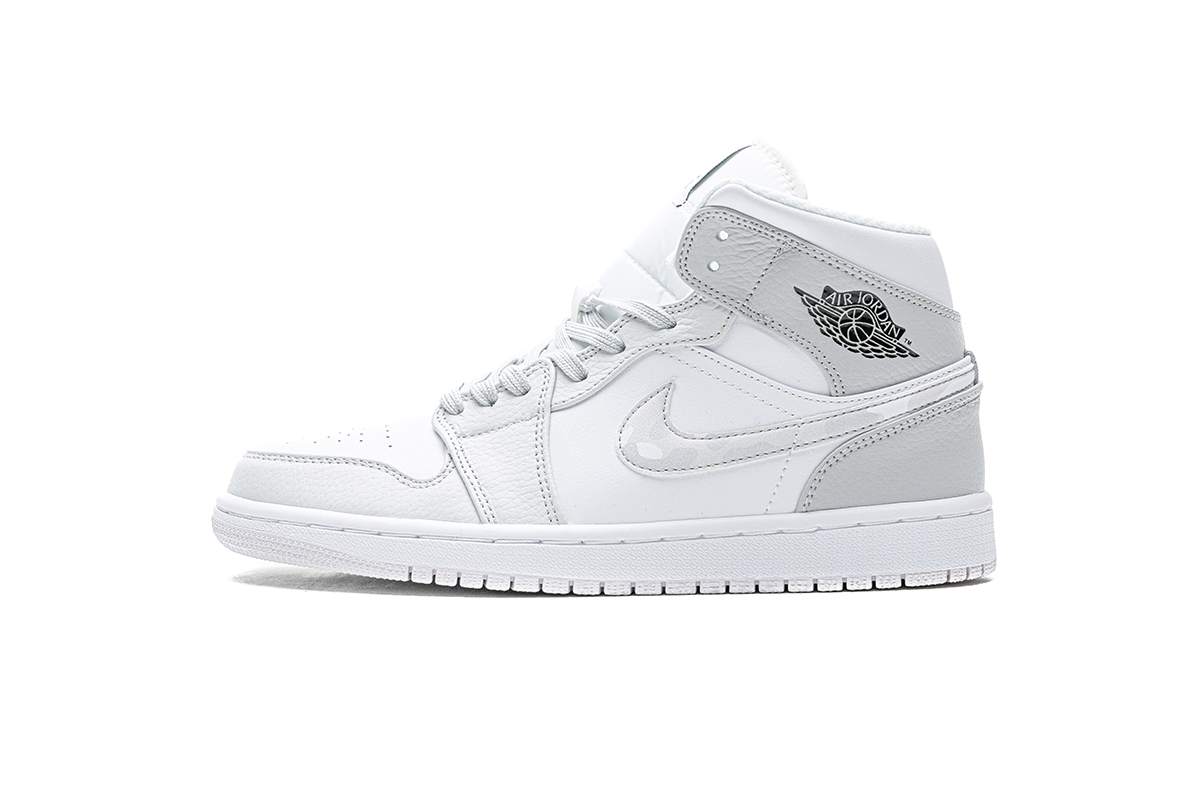 Air Jordan 1 Mid  White Camo  DC9035-100