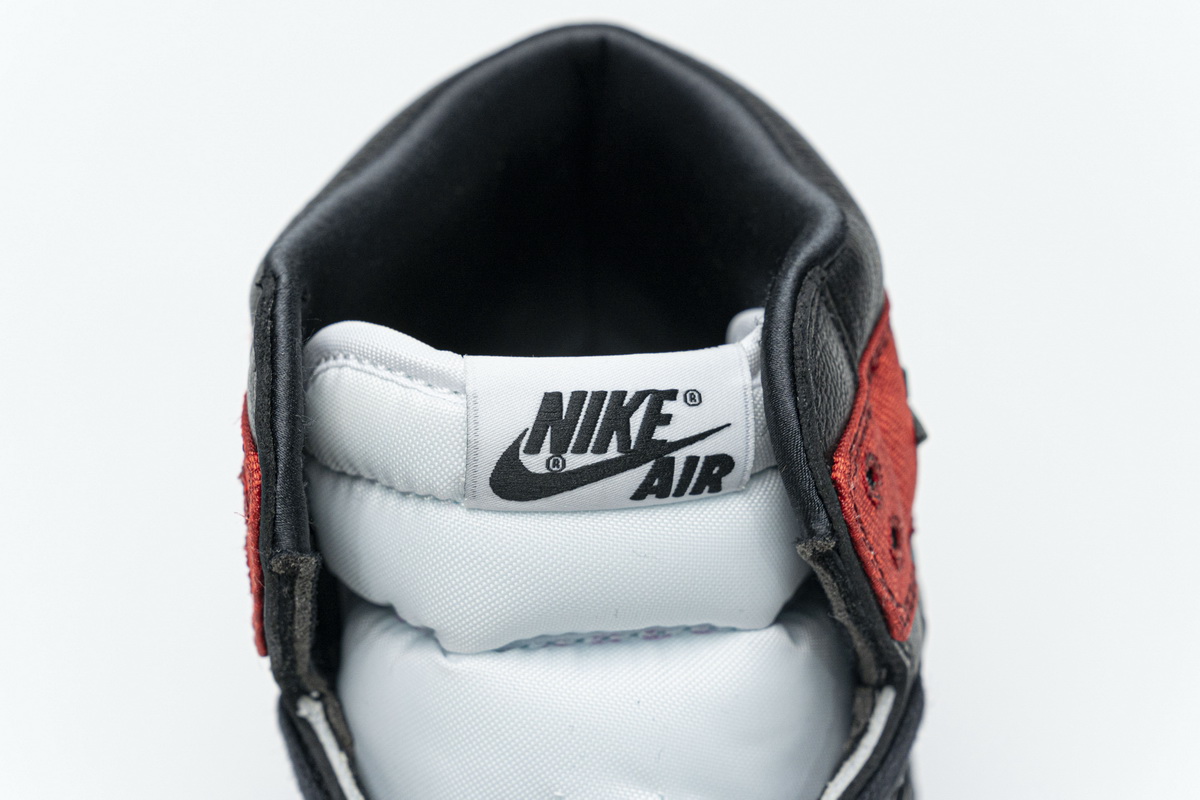 PK GOD  Air Jordan 1 Retro High Satin 'Black Toe'   CD0461-016