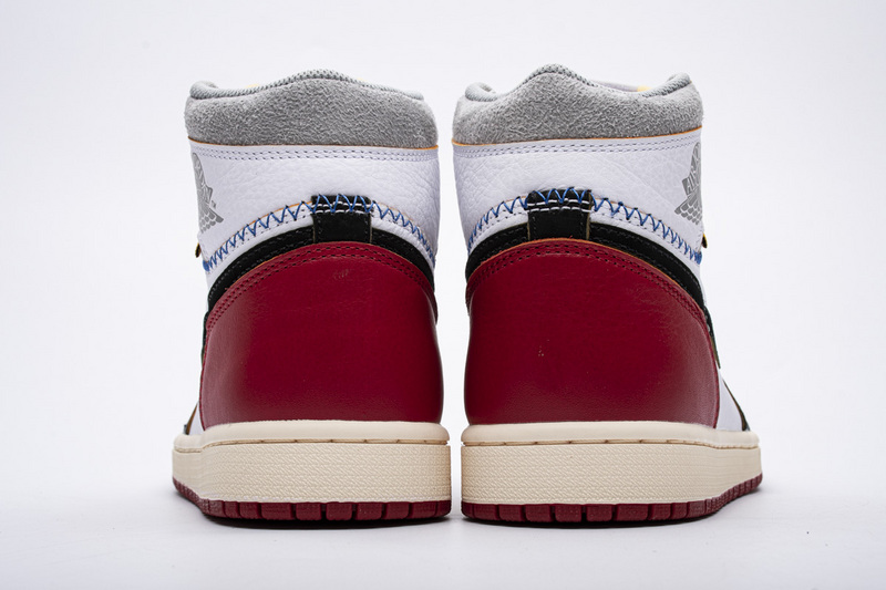 Union X Air Jordan 1 OG Hi Retro“Black Toe” BV1300-106