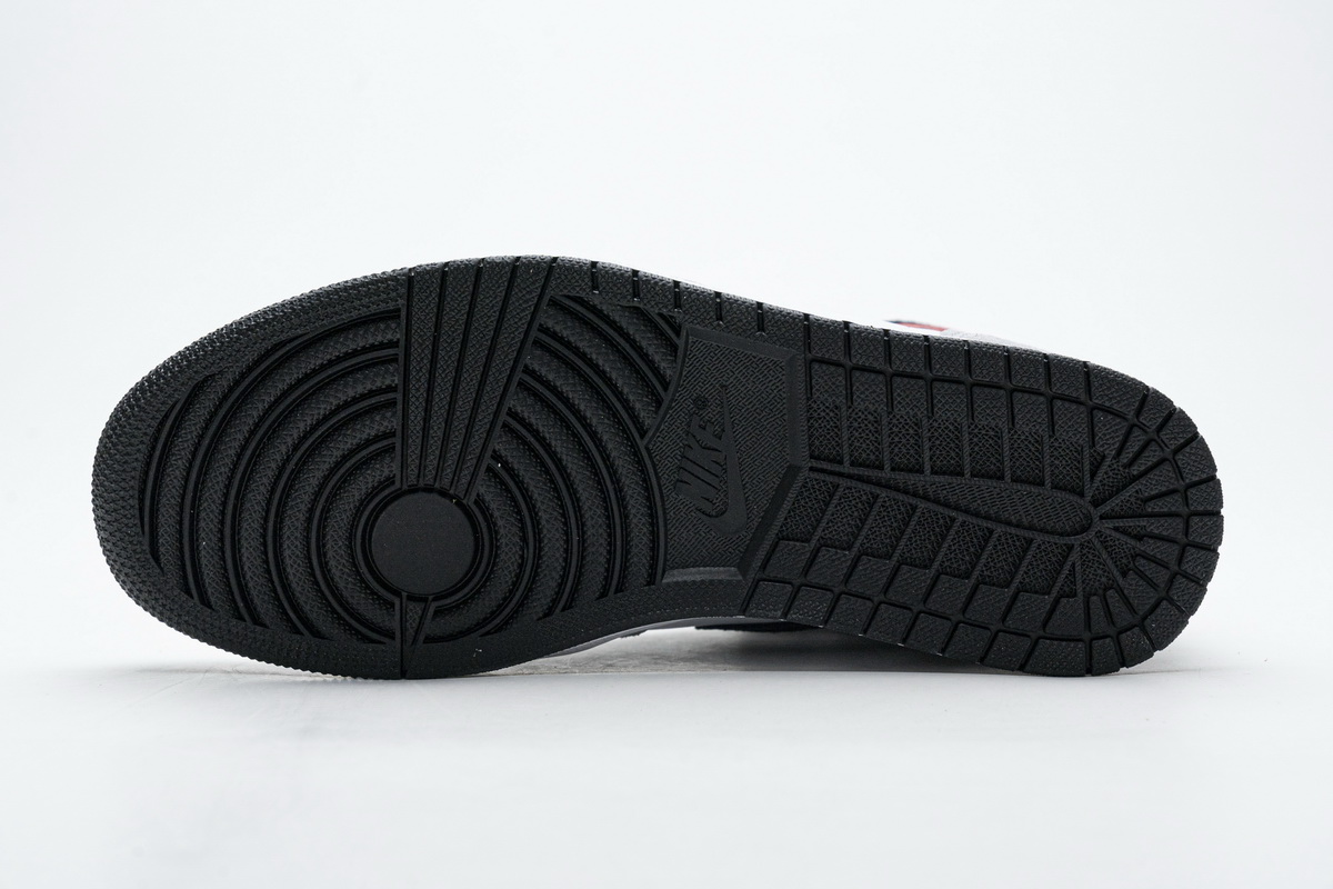 Air Jordan 1 High Smoke Grey Red  555088-126