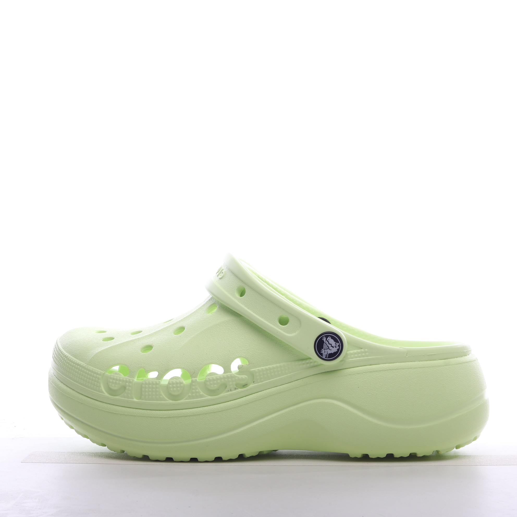 Crocs Baya Platform Clog Green 208186-335