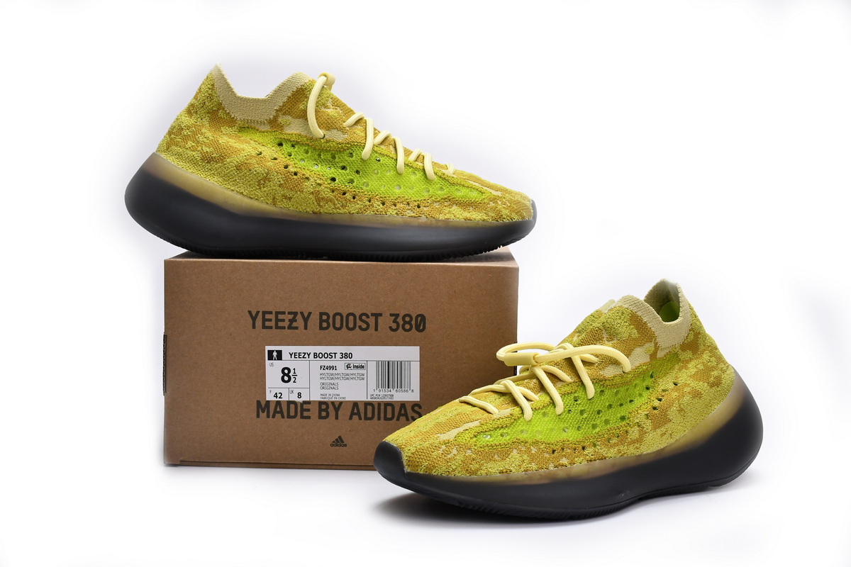 adidas Yeezy Boost 380 Hylte Glow   FZ4991