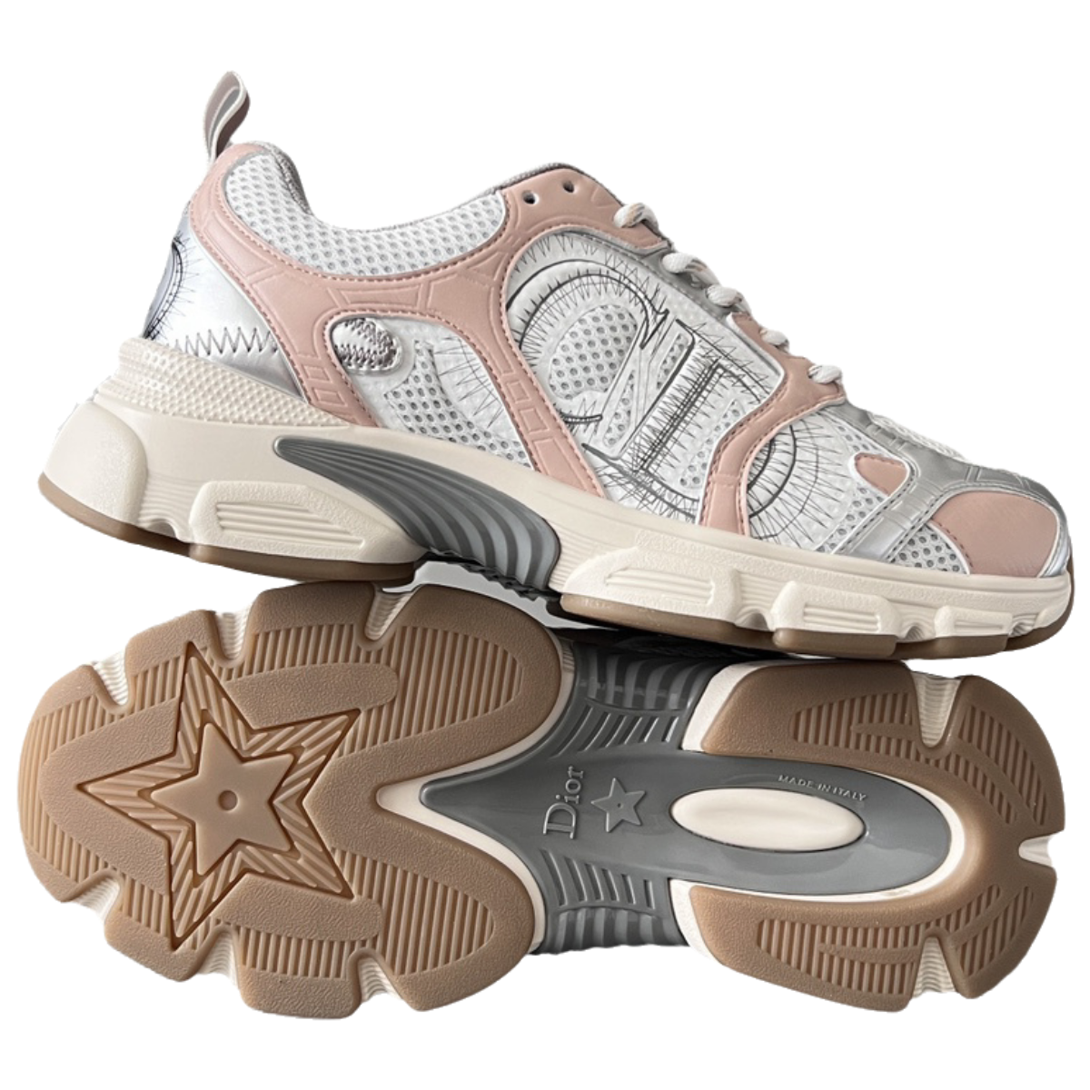 Dior Cono 24ss Sneaker Pink KCK414TRM-S19W