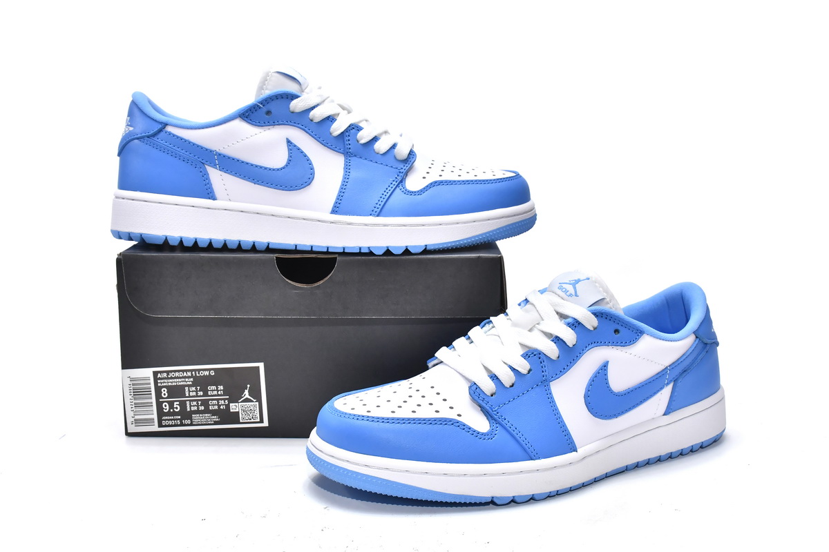Air Jordan 1 Low Golf UNC  DD9315-100