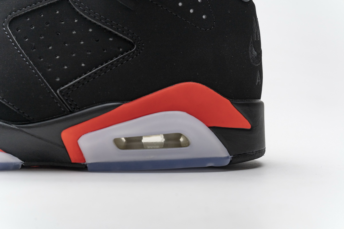 Air Jordan 6 Black Infrared 384664-060