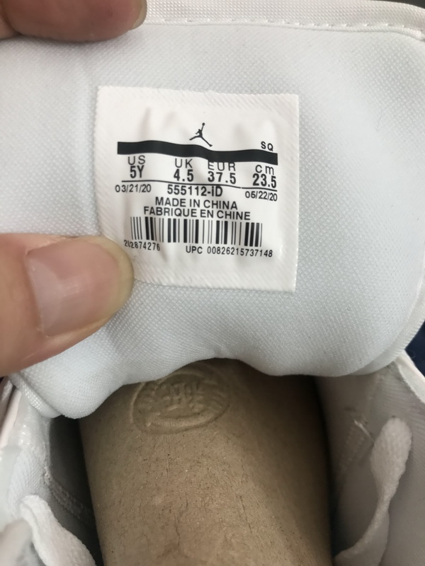 Air Jordan 1 Low Grey Fog Deadly Pink 555112-iD
