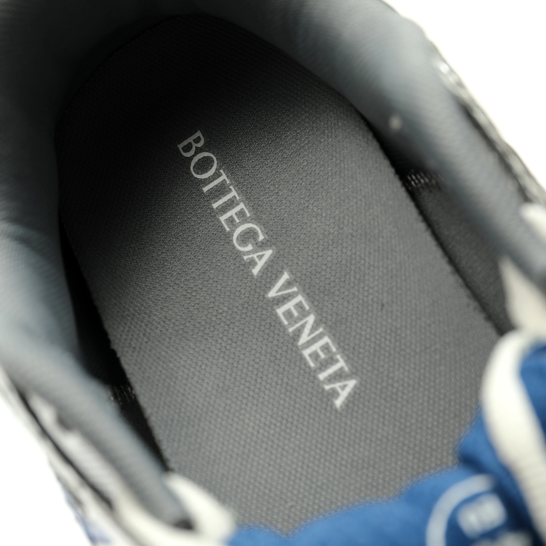 Bottega Veneta Orbit Lace-up Low Sneakers Blue 741357v2x401375