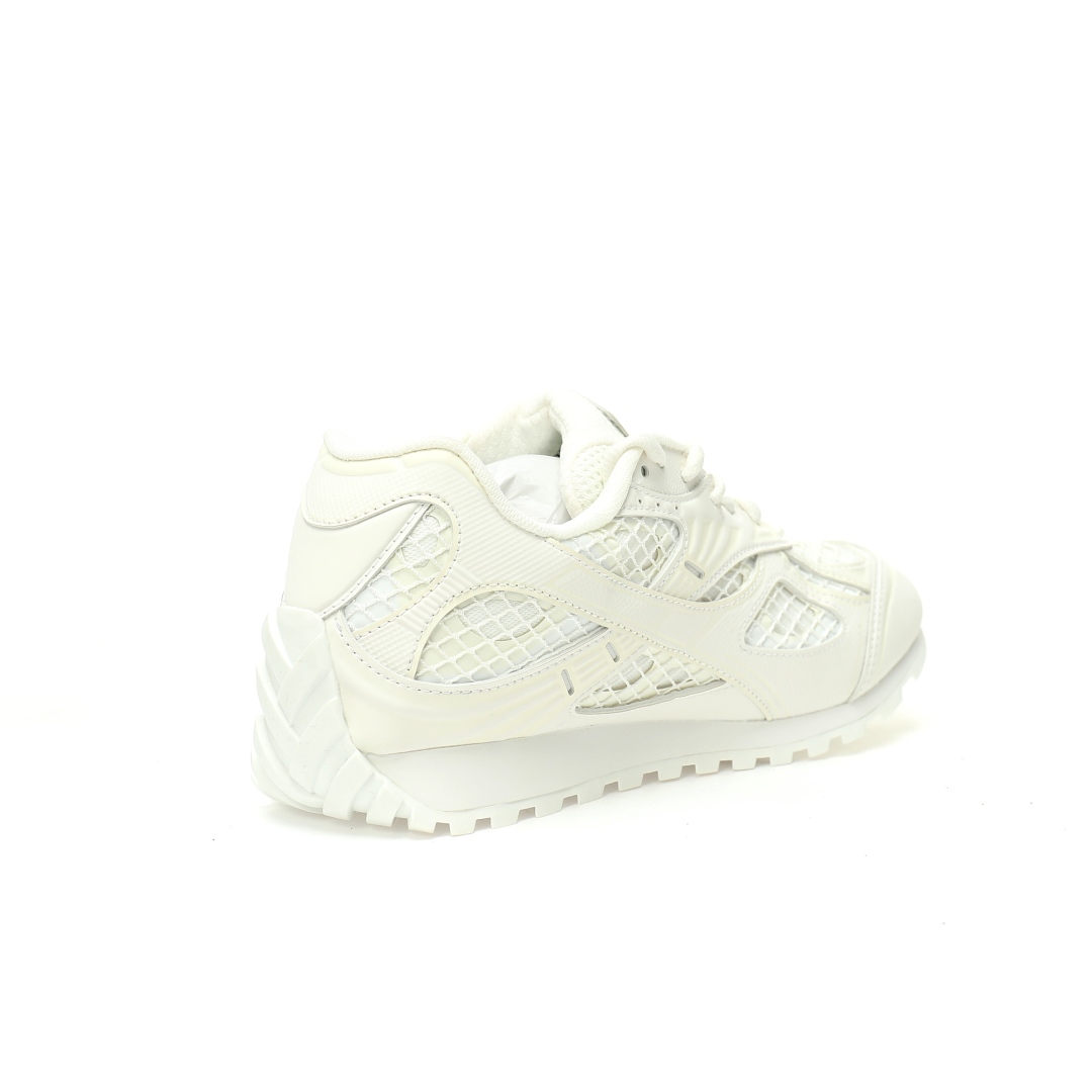 Bottega Veneta Orbit Lace-up Low Sneakers White 741357v2x409013