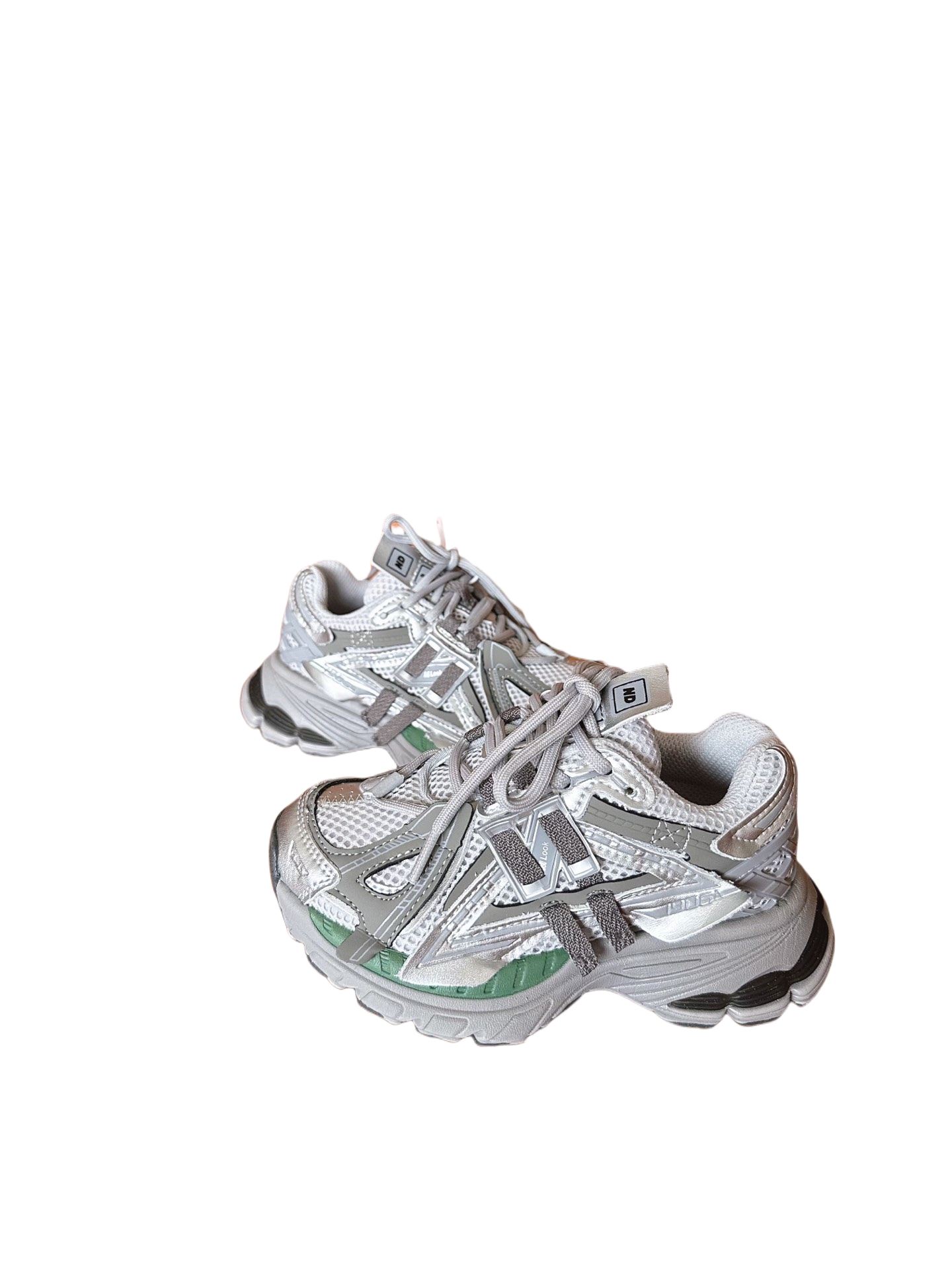 New Balance 1960 Kids Sneaker Silver green black