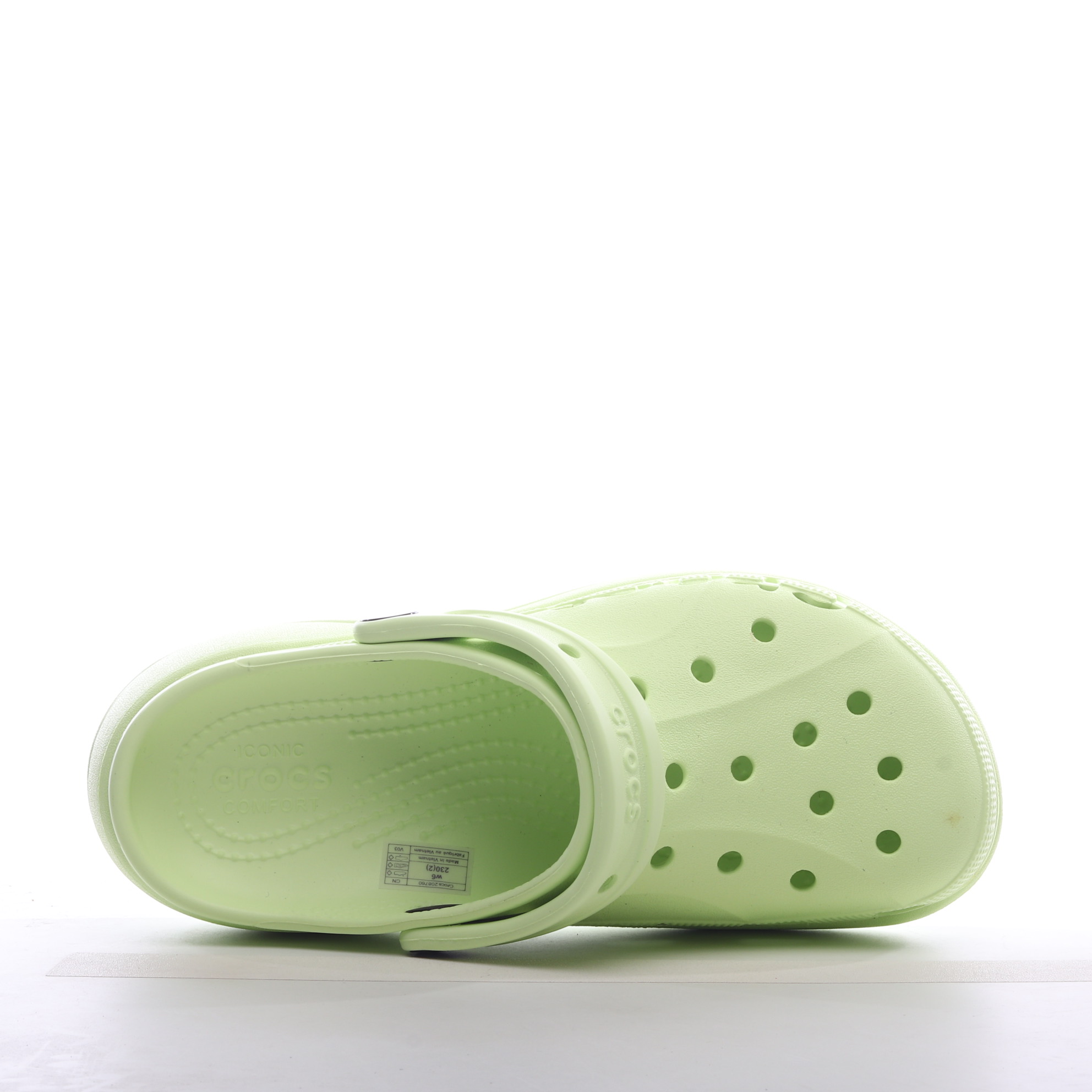 Crocs Baya Platform Clog Green 208186-335