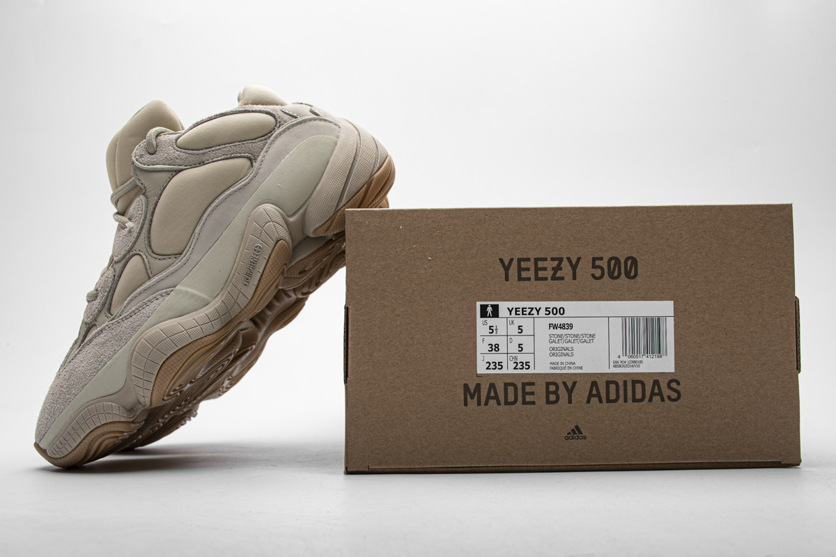 Adidas Yeezy 500 “Stone”  FW4839
