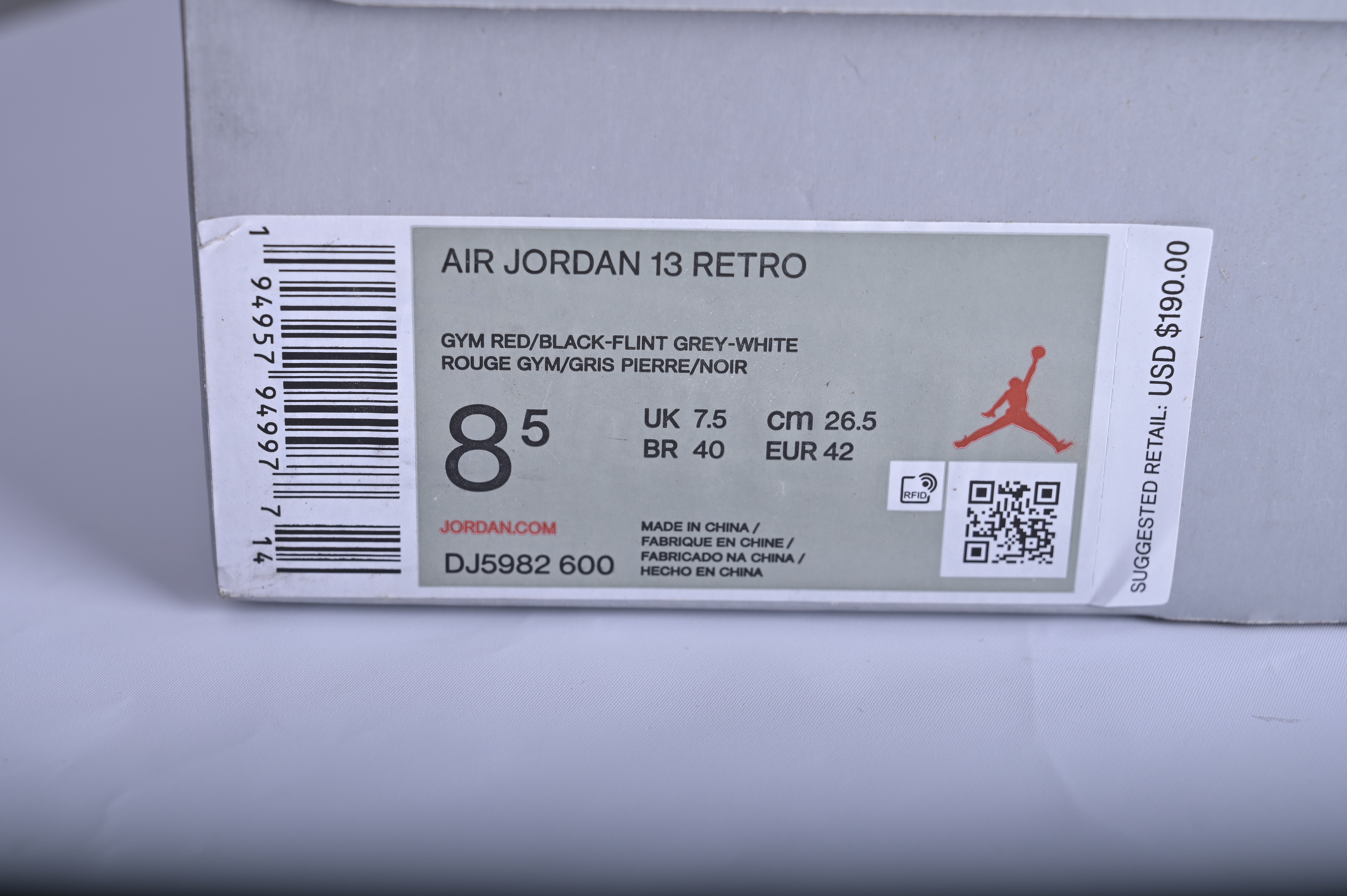 Air Jordan 13 Retro Red Flint   DJ5982-600