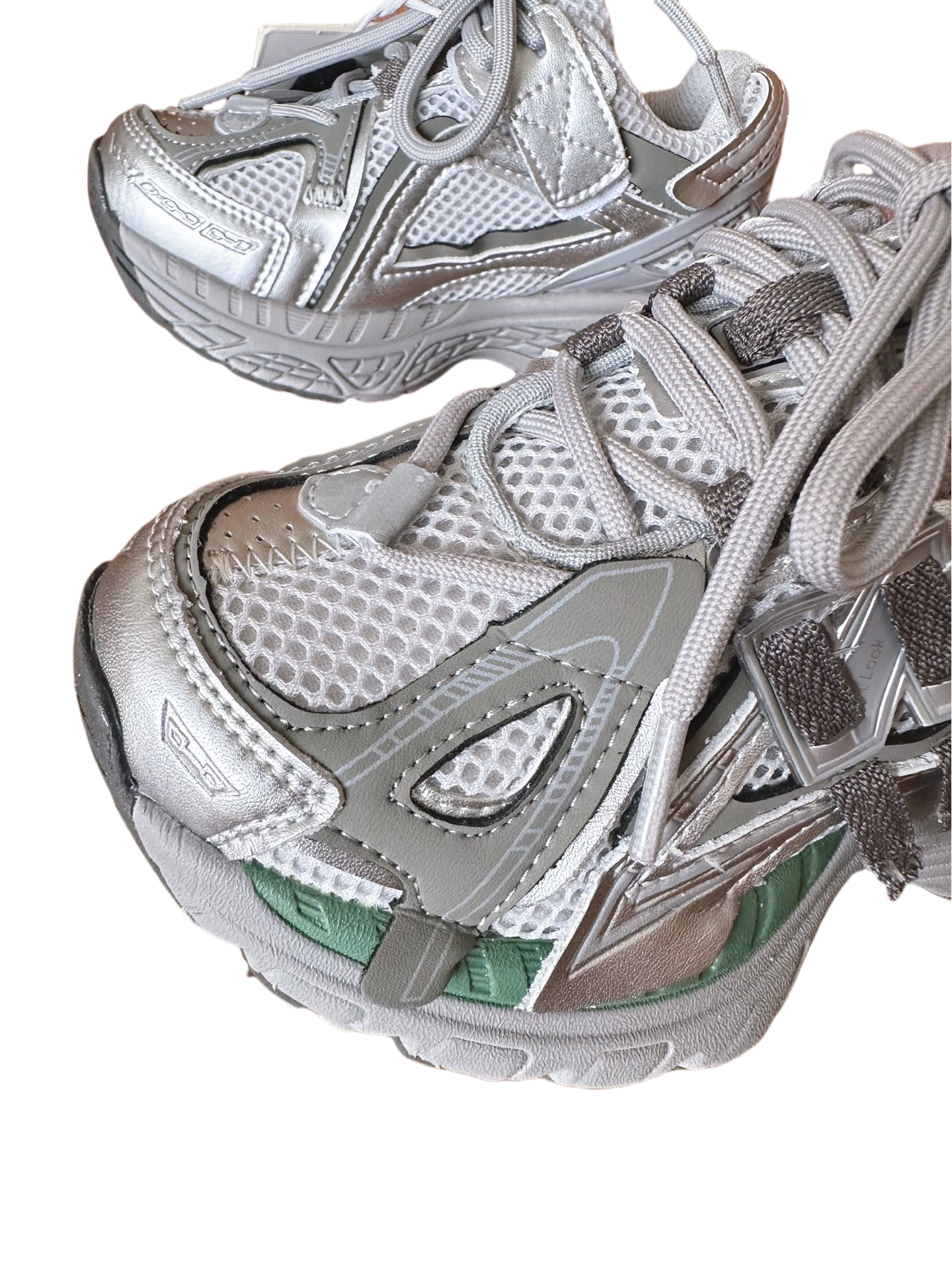 New Balance 1960 Kids Sneaker Silver green black