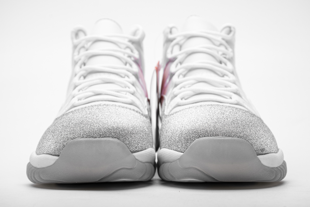 WMNS Air Jordan 11 Retro White Metallic Silver AR0715-100