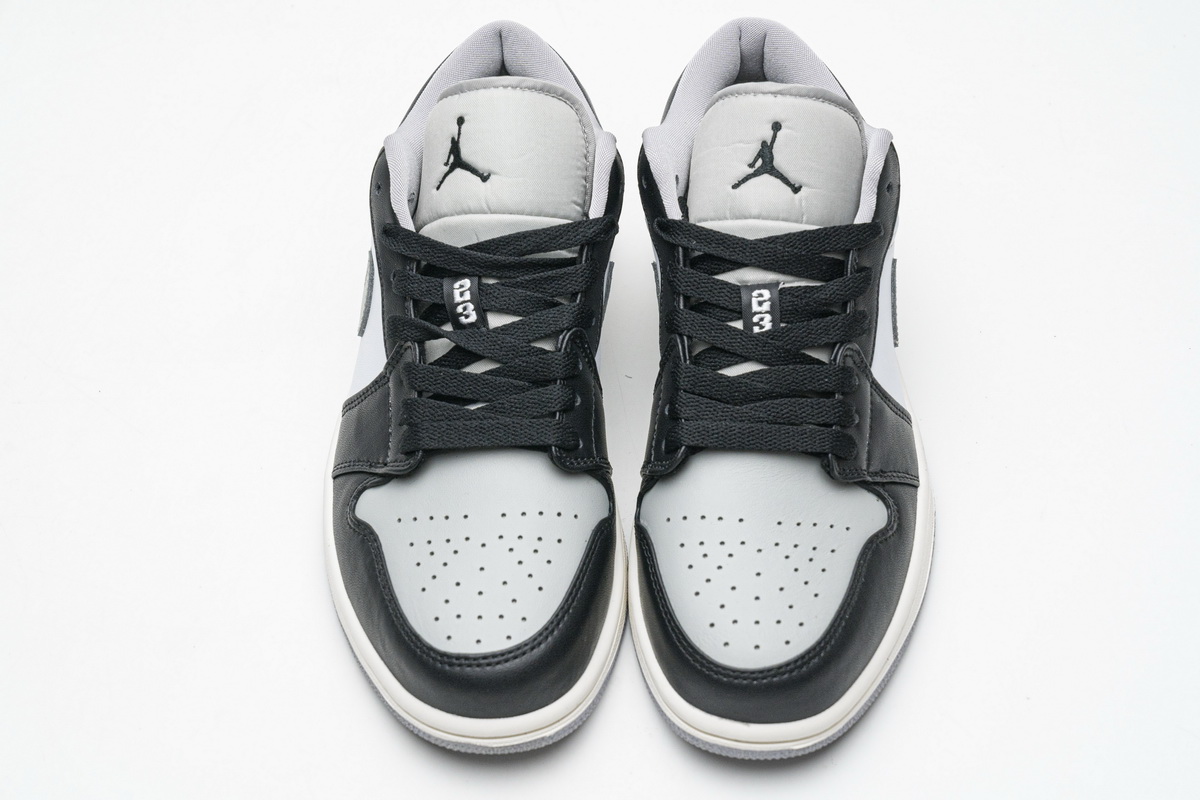 Air Jordan 1 Low Light Smoke Grey   553558-039