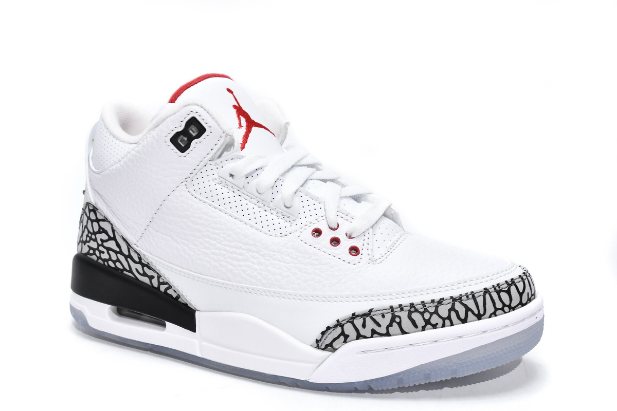 Air Jordan 3 Retro Free Throw Line White Cement  923096-101