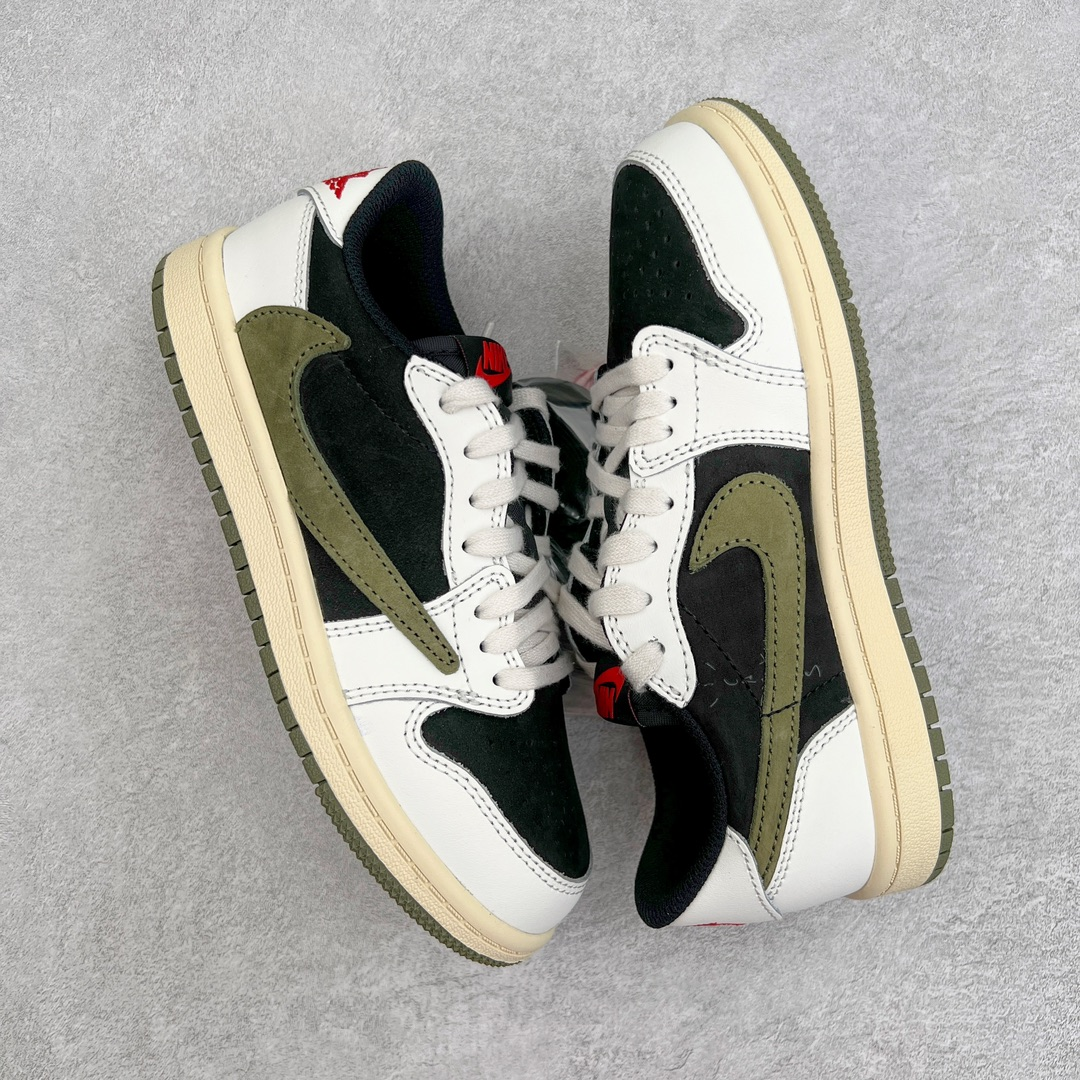Travis Scott x Air jordan 1 Low OG Olive DZ4137-106