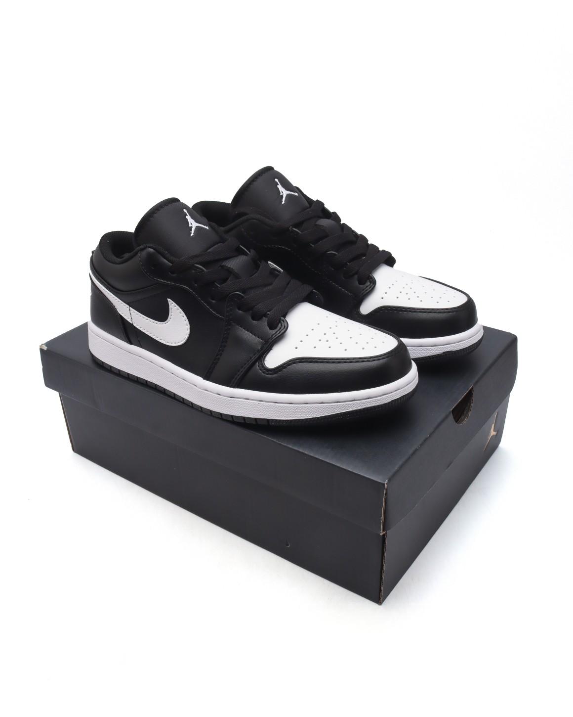 Air Jordan 1 Low Black Summit White 553558-043