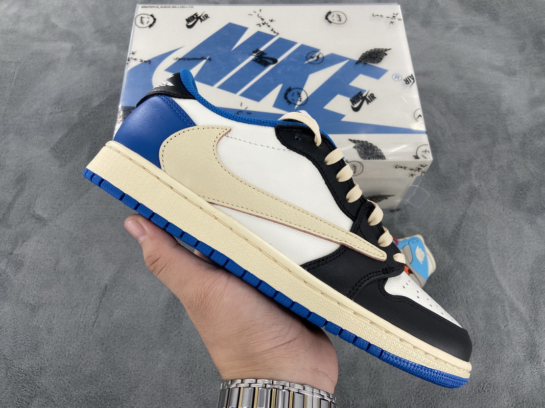 XP Travis Scott x Fragment Design x Air Jordan 1 Low  DM7866-140