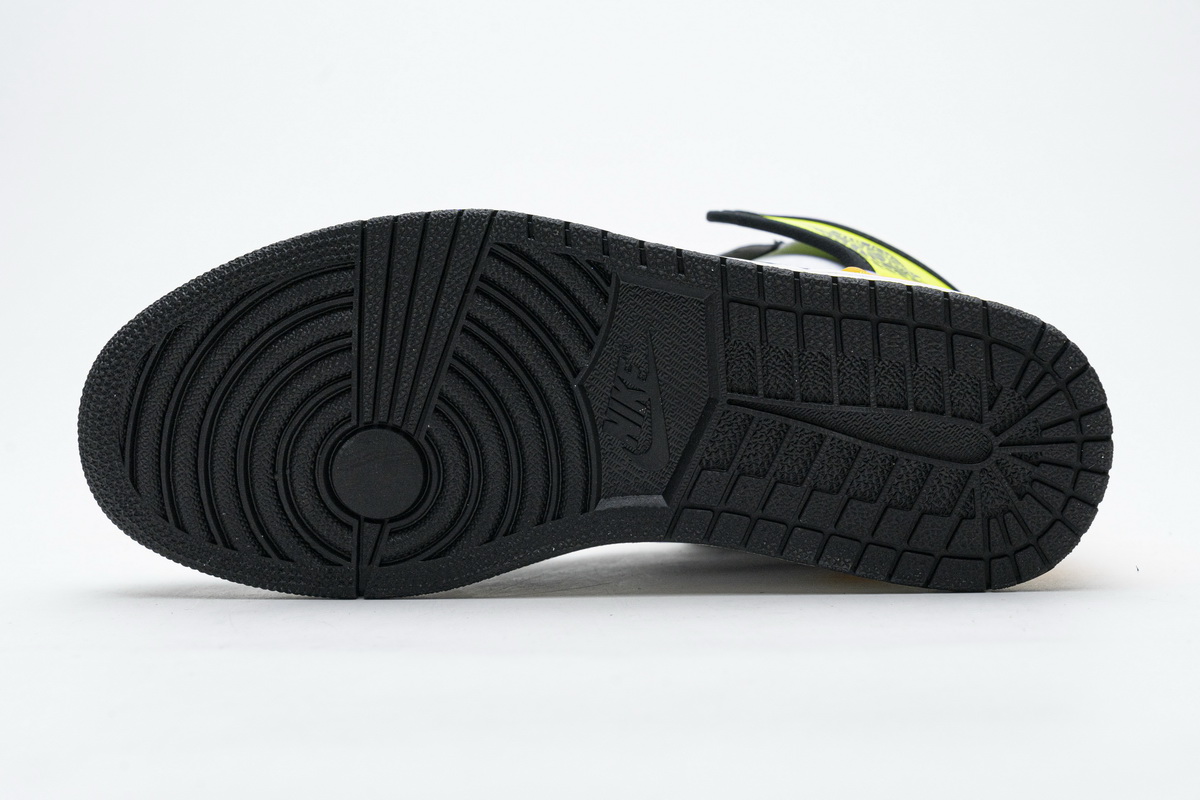 DG Air Jordan 1 Retro High OG  Volt Gold  555088-118