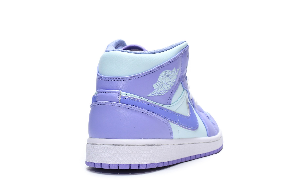 Air Jordan 1 Mid Purple Pulse 554724-500
