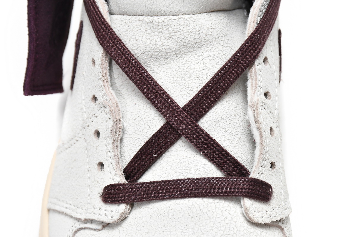 Air Jordan 1 High OG Sail and Burgundy Crush  DO7097-100