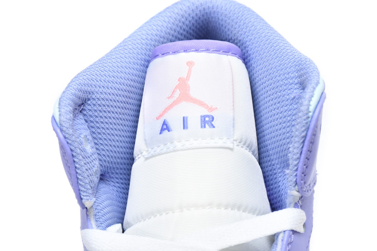 Air Jordan 1 Mid Purple Pulse 554724-500