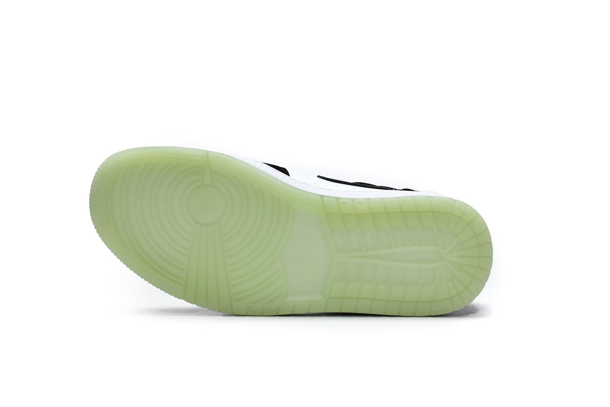 Air Jordan 1 Mid GS White Black Teal Tint BQ6931-103