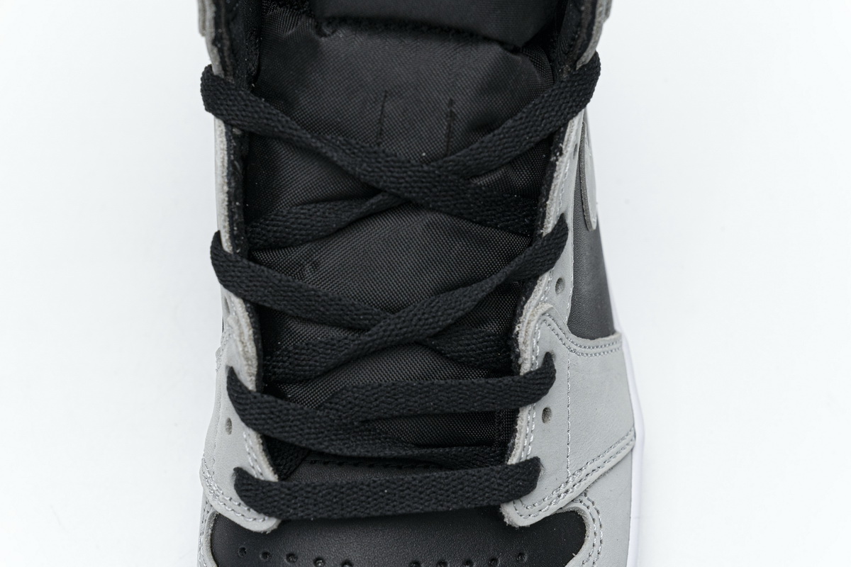 H12 Air Jordan 1 Shadow 2.0 Black Light Smoke Grey 555088-035