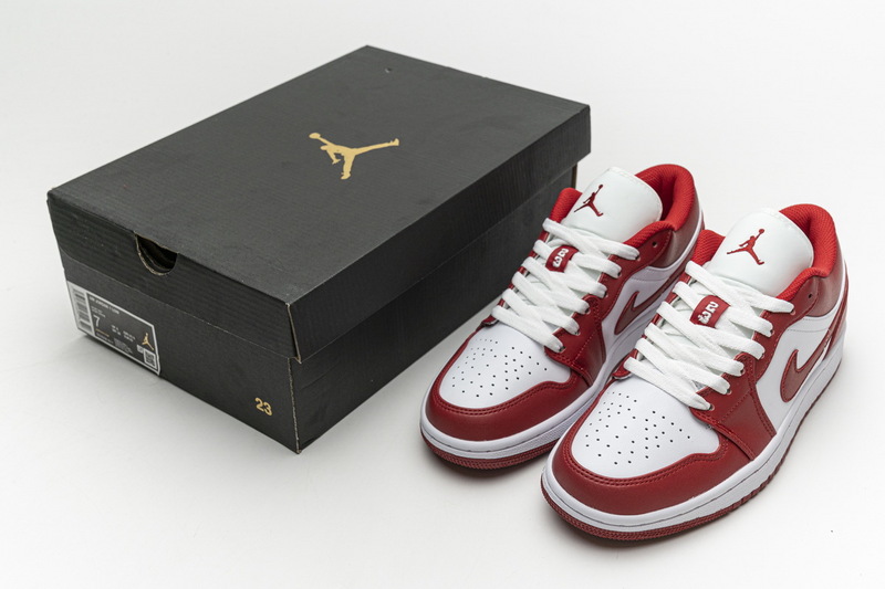 Air Jordan 1 Low Sport Red  553558-611