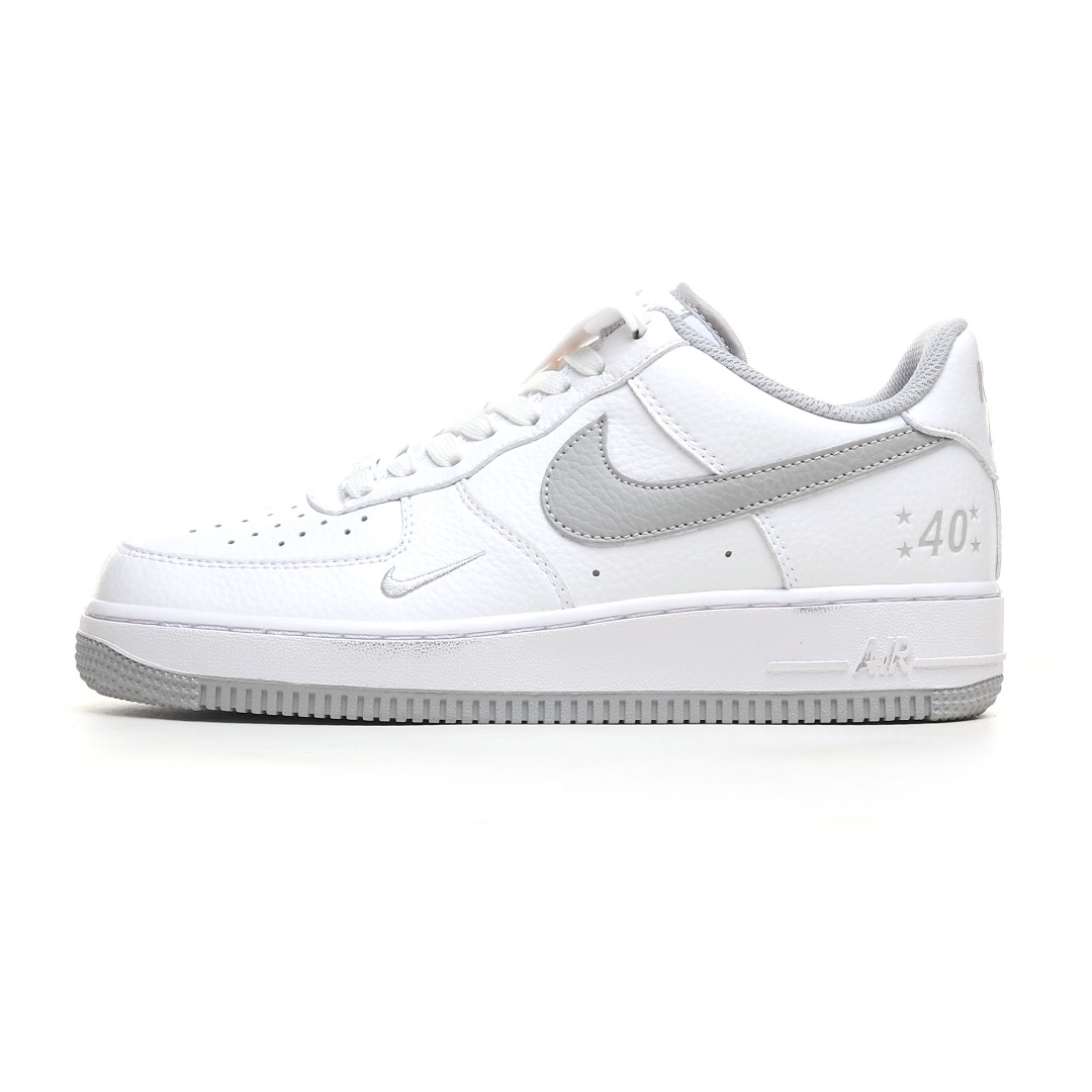 Nike Air Force 1´07 Low 40th Anniversary White Grey MN5263-121