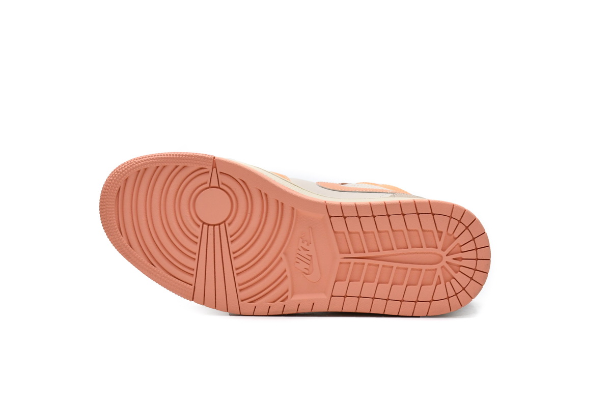 Air Jordan 1 Mid  Apricot Orange  DH4270-800