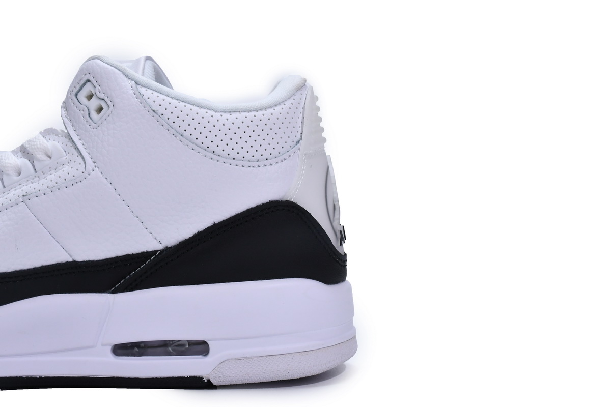 Fragment Design x Air Jordan 3 Black White   DA3595-100