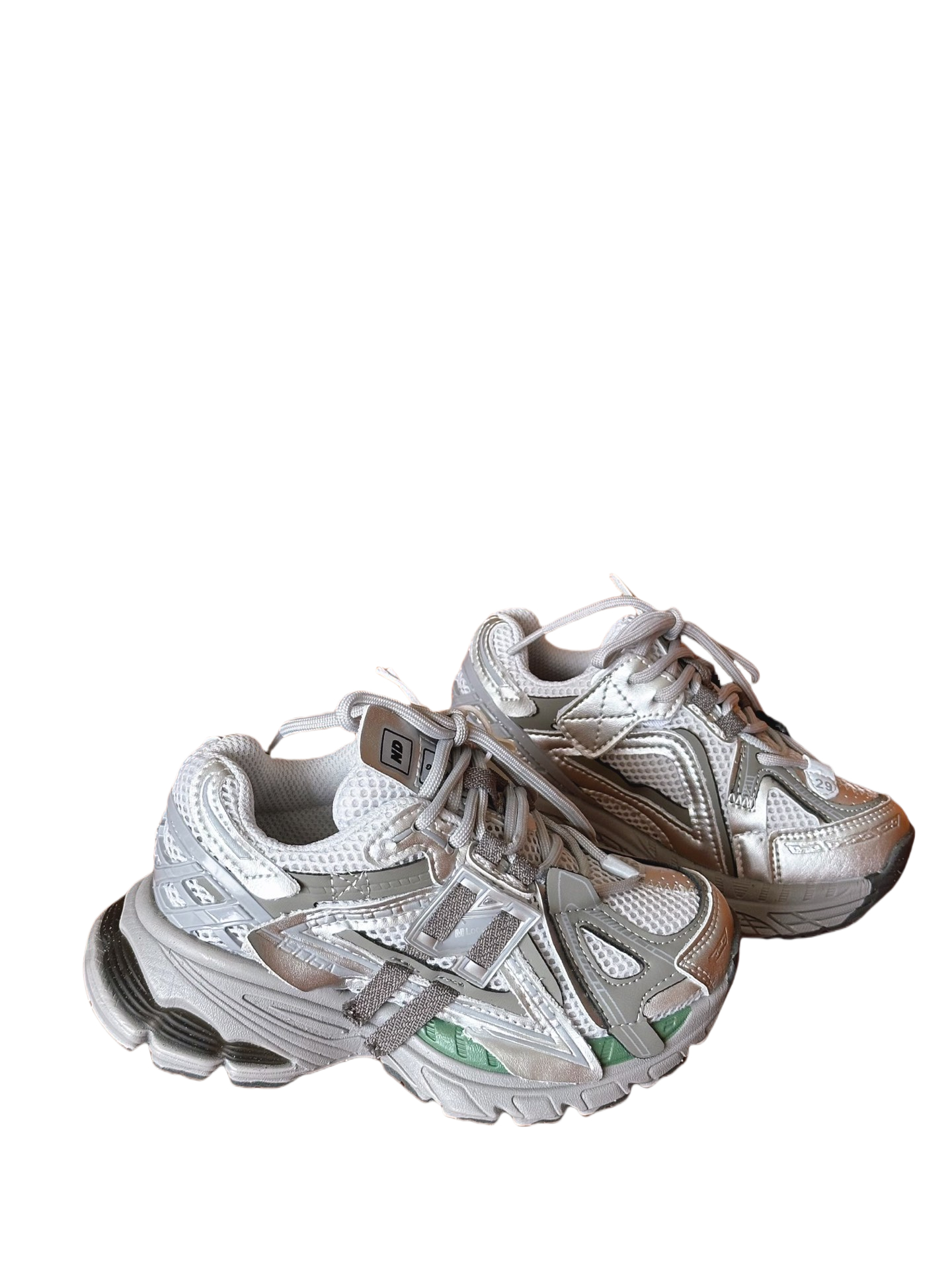 New Balance 1960 Kids Sneaker Silver green black