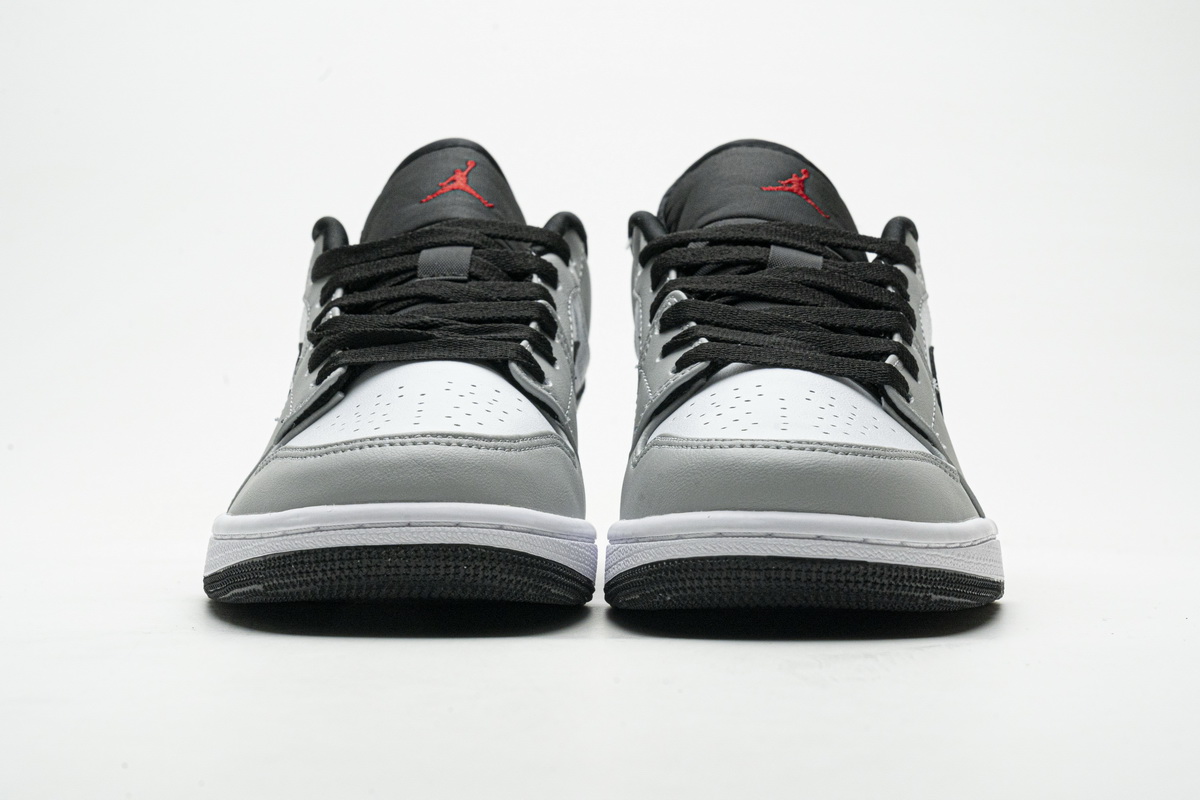 Air Jordan 1 Low Light Smoke Grey  553558-030