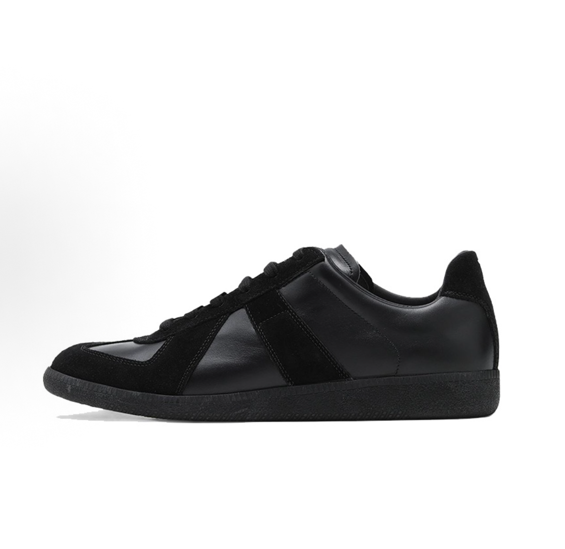 Maison Margiela Cowhide sneakers for men black S57WS0236P1897900
