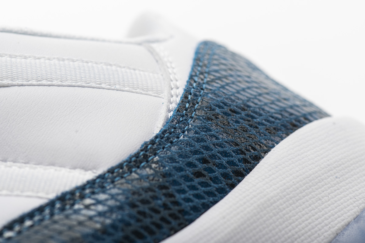 Air Jordan 11 Low “Navy Blue Snakeskin”CD6846-102