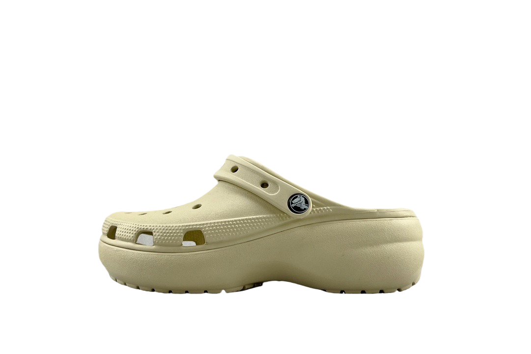 Crocs Classic Platform Clog Bone 206750-2Y2