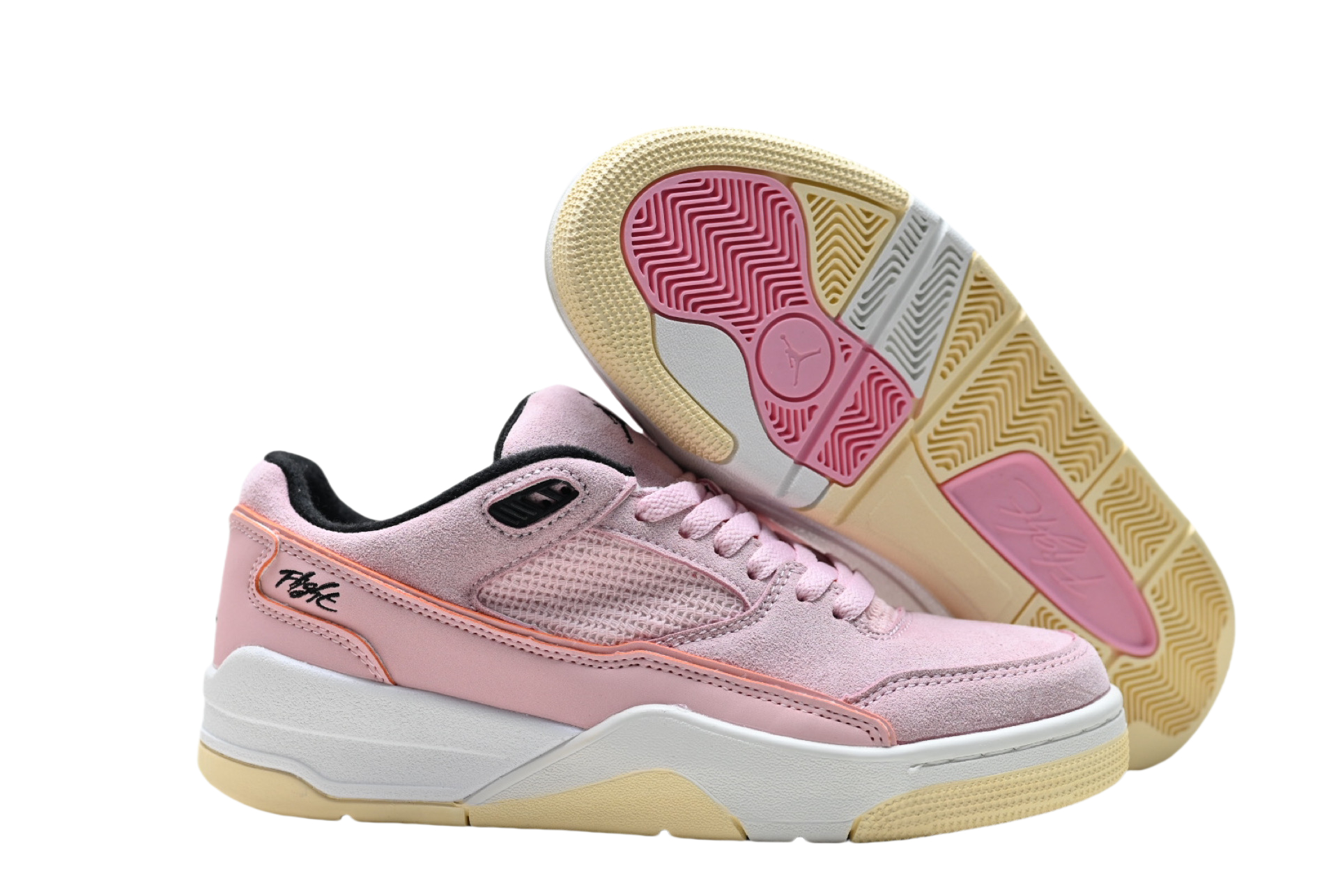 Decides War x Nike Jordan FLIGHT COURT ATE Pink HF3255-601