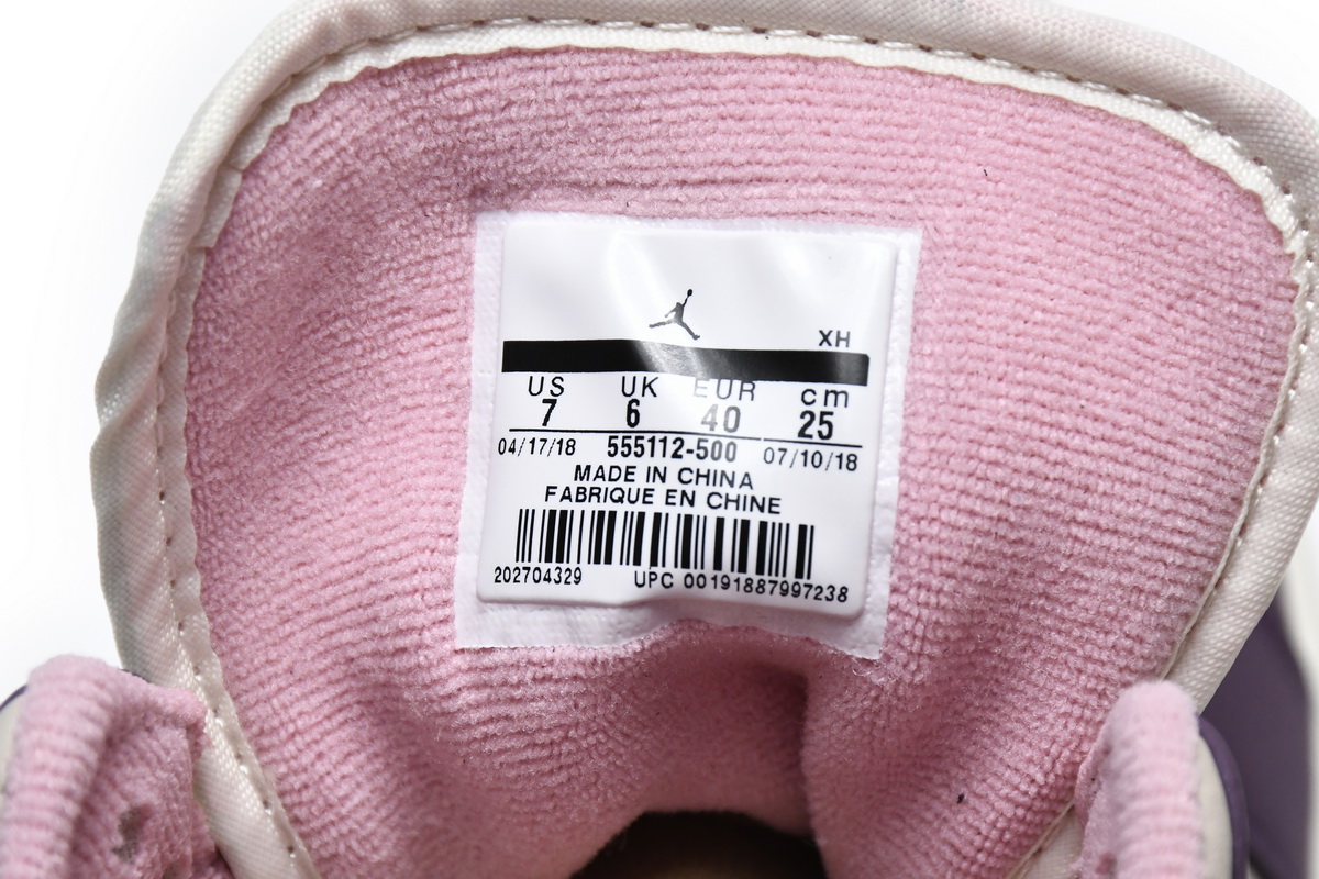 Air Jordan 1 Mid GS Pro Purple 555112-500