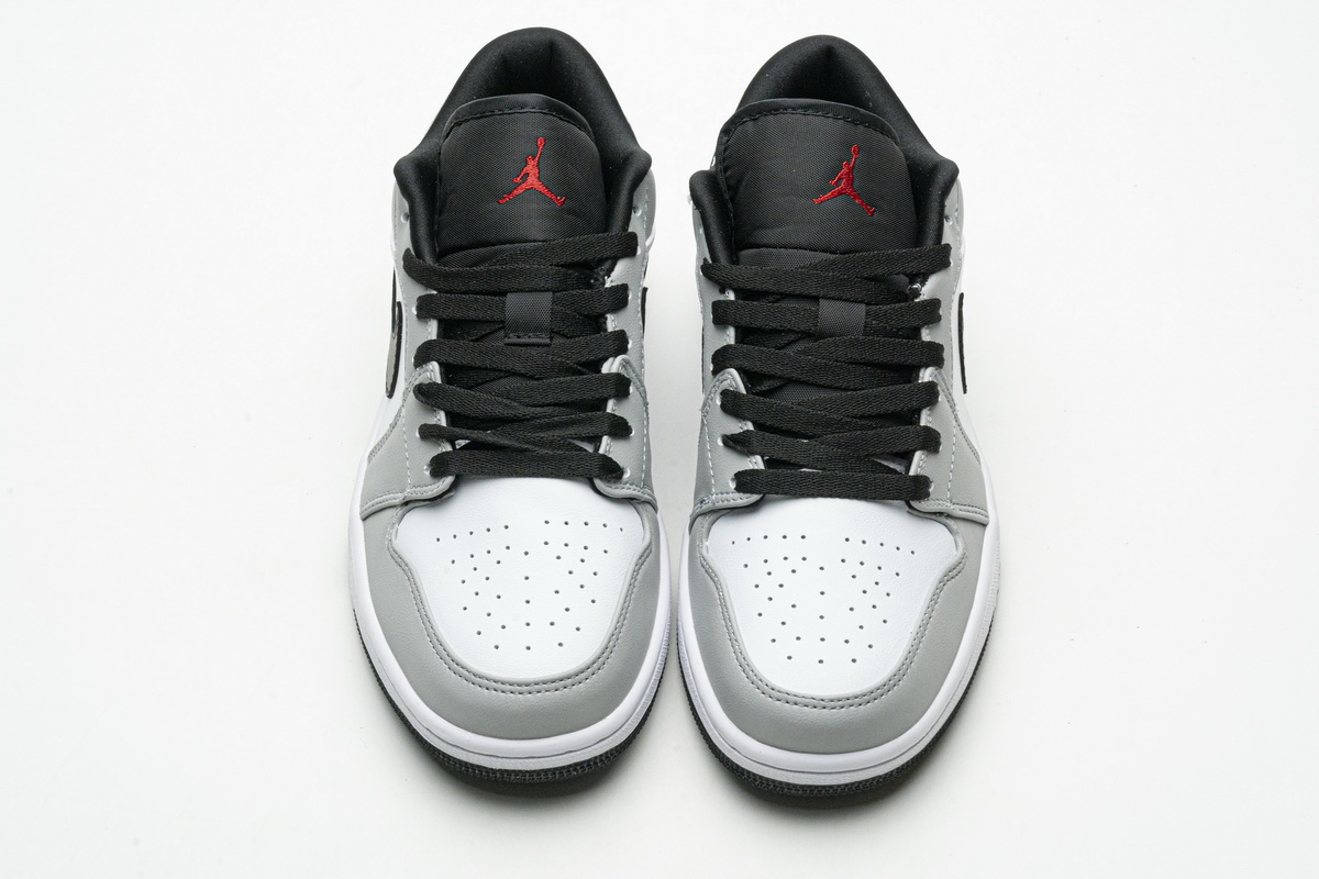 Air Jordan 1 Low Light Smoke Grey  553558-030