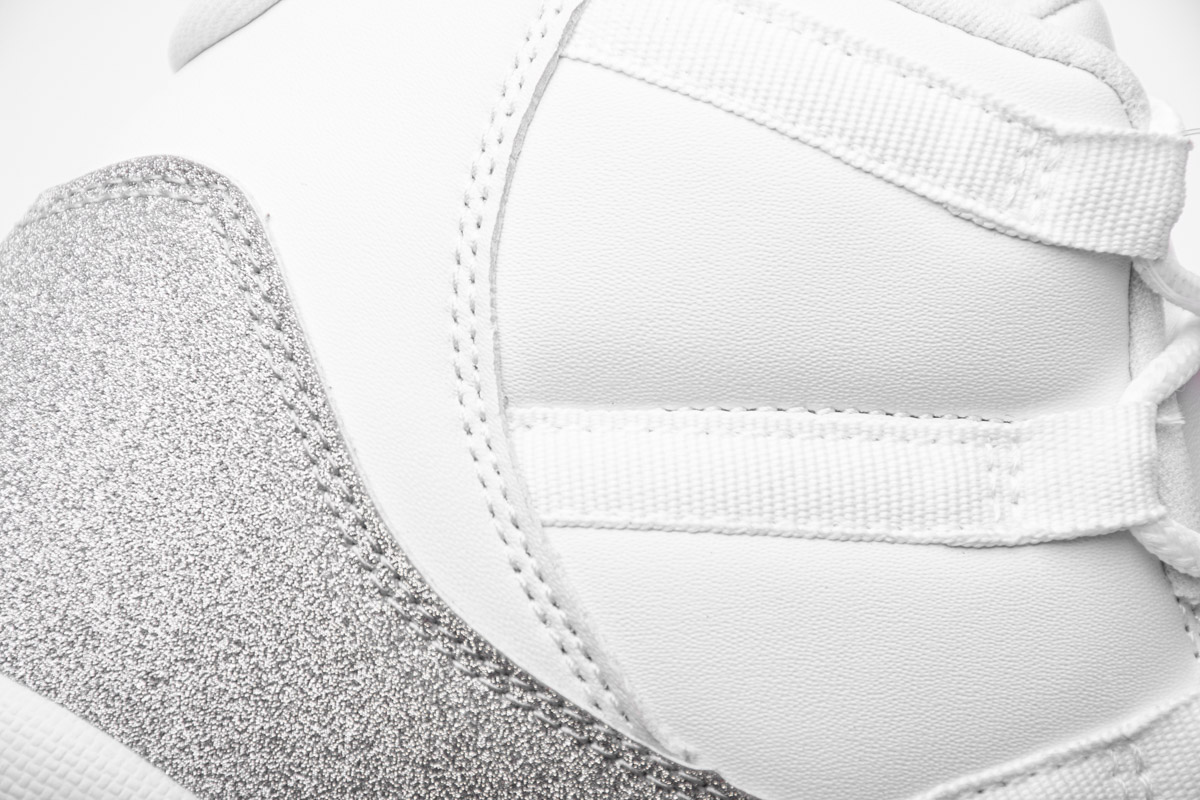 WMNS Air Jordan 11 Retro White Metallic Silver AR0715-100