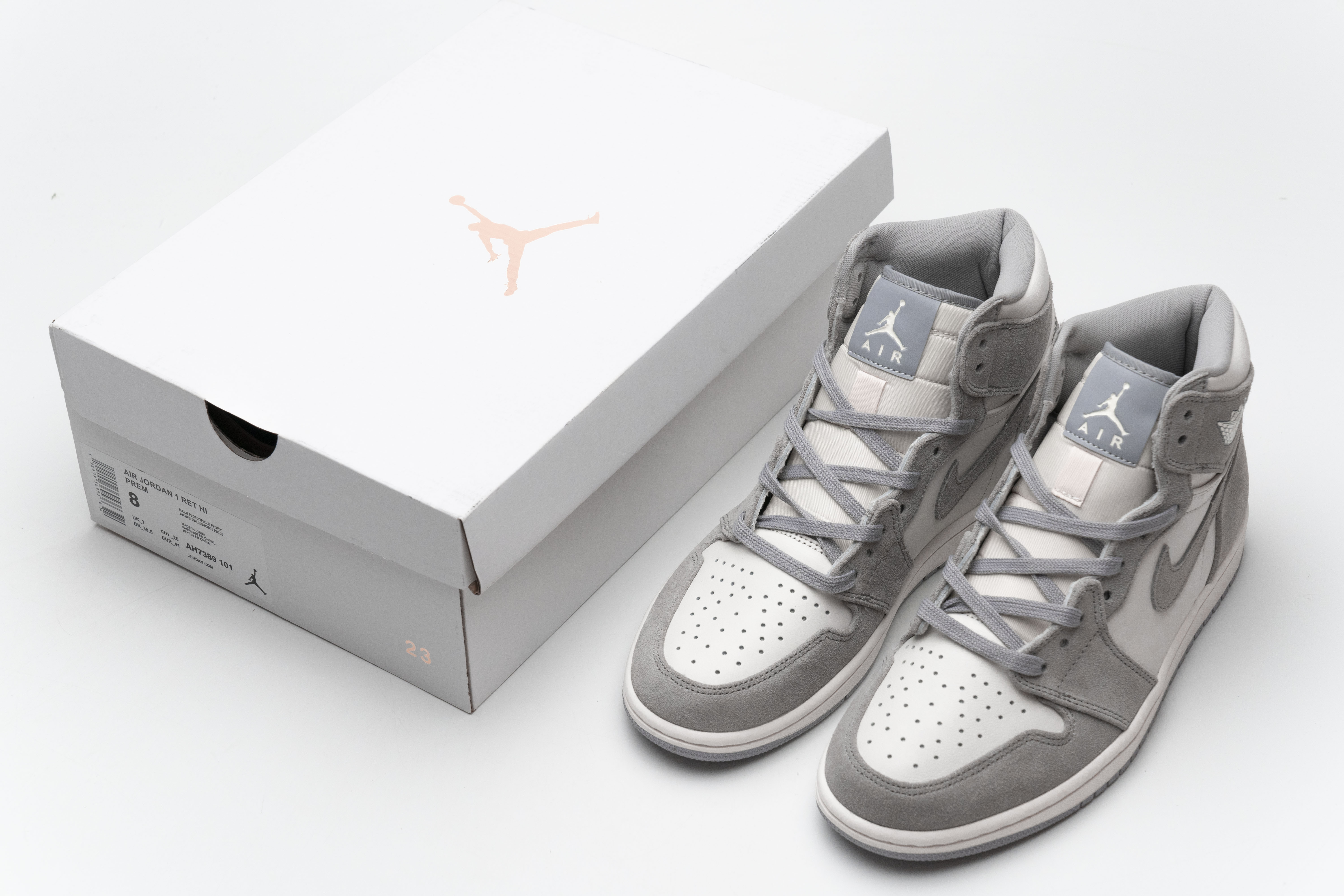 DG   Air Jordan 1 Pale Ivory   AH7389-101